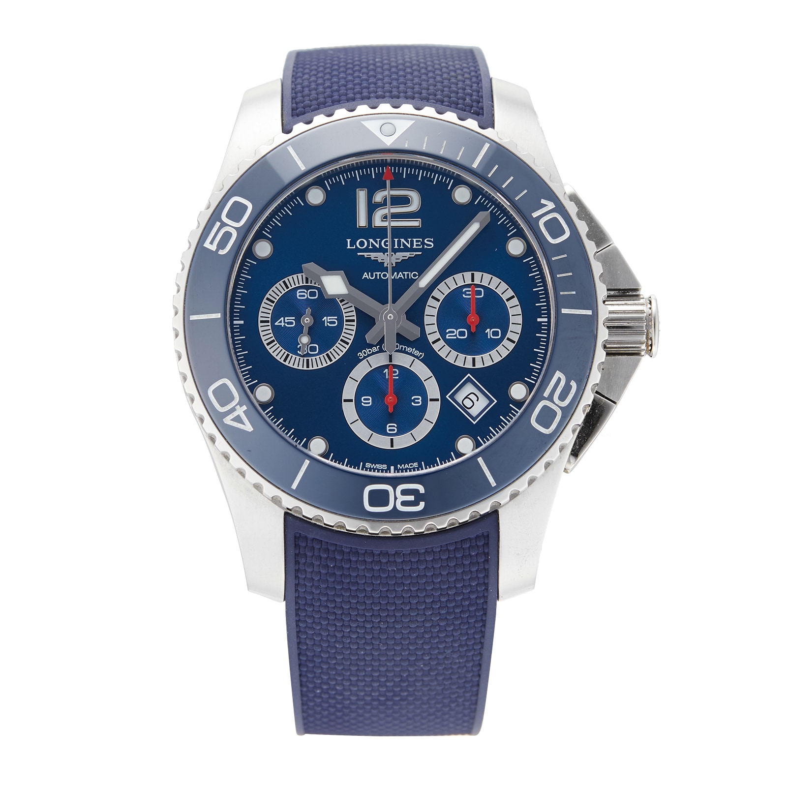 Longines hydroconquest chronograph discount automatic