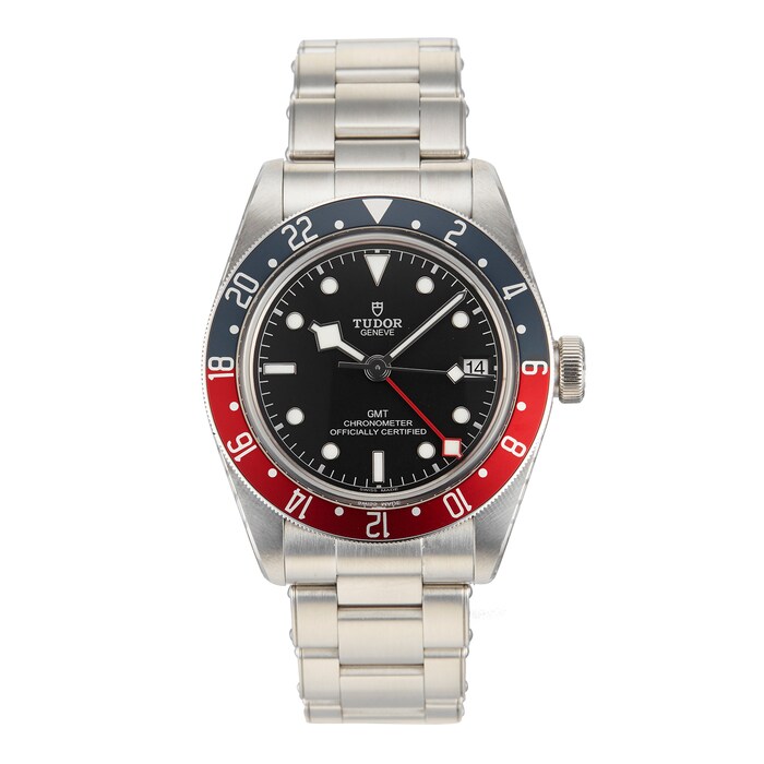 Pre-Owned Tudor Pre-Owned Tudor Black Bay GMT Mens Watch M79830RB-0001