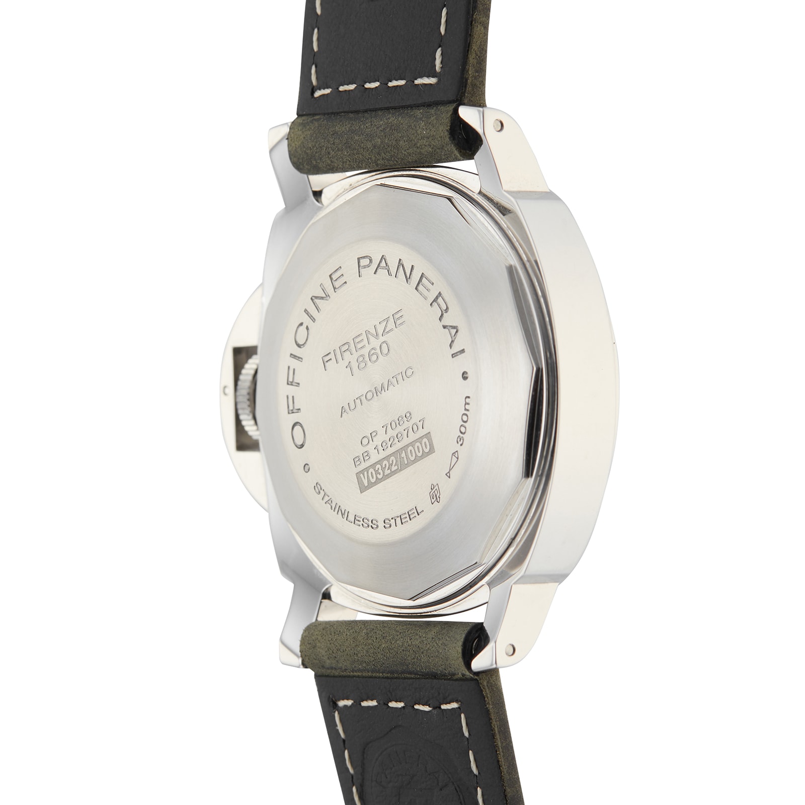 Panerai discount back case