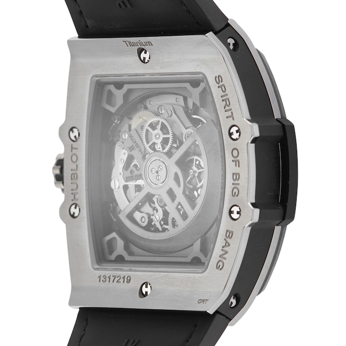Pre-Owned Hublot Spirit of Big Bang 45 Titanium Mens Watch 601.NM.0173.LR