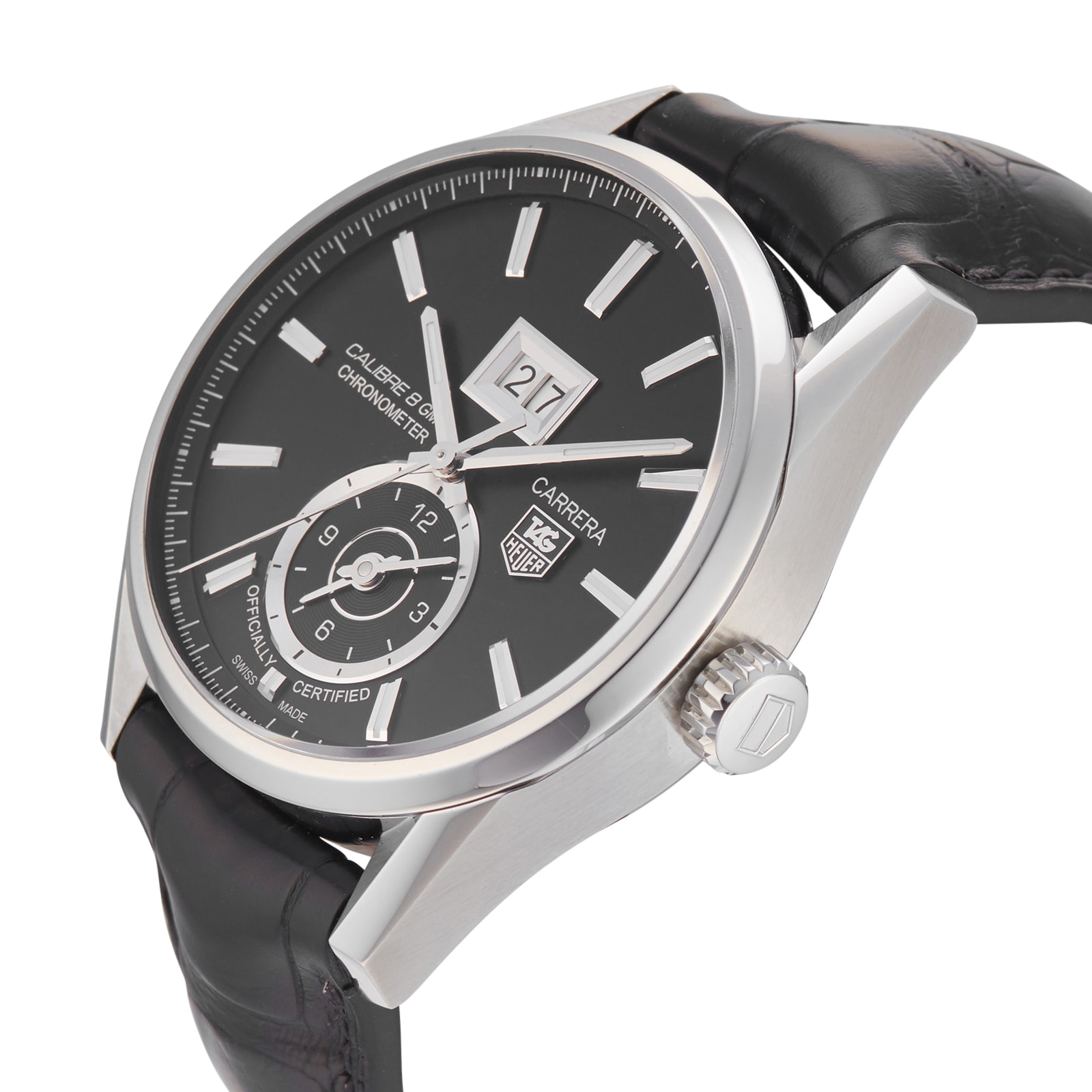 Pre-Owned TAG Heuer Carrera Calibre 8 GMT Mens Watch WAR5010.FC6266
