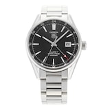 Pre-Owned TAG Heuer Pre-Owned TAG Heuer Carrera Calibre 7 Twin-Time Mens Watch WAR2010.BA0723