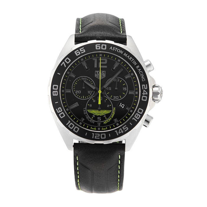 Pre-Owned TAG Heuer Formula 1 'Aston Martin Racing' Special Edition Mens Watch CAZ101P.FC8245