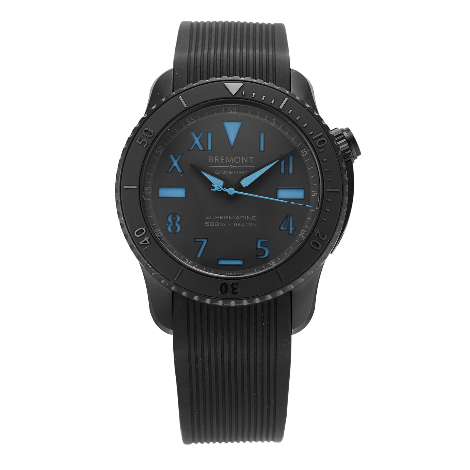 Pre-Owned Bremont Supermarine S500 Bamford Special Edition Mens Watch S500-BAMFORD-R-S Pre-Owned Bremont Supermarine S500 Bamford Special Edition Mens Watch S500-BAMFORD-R-S