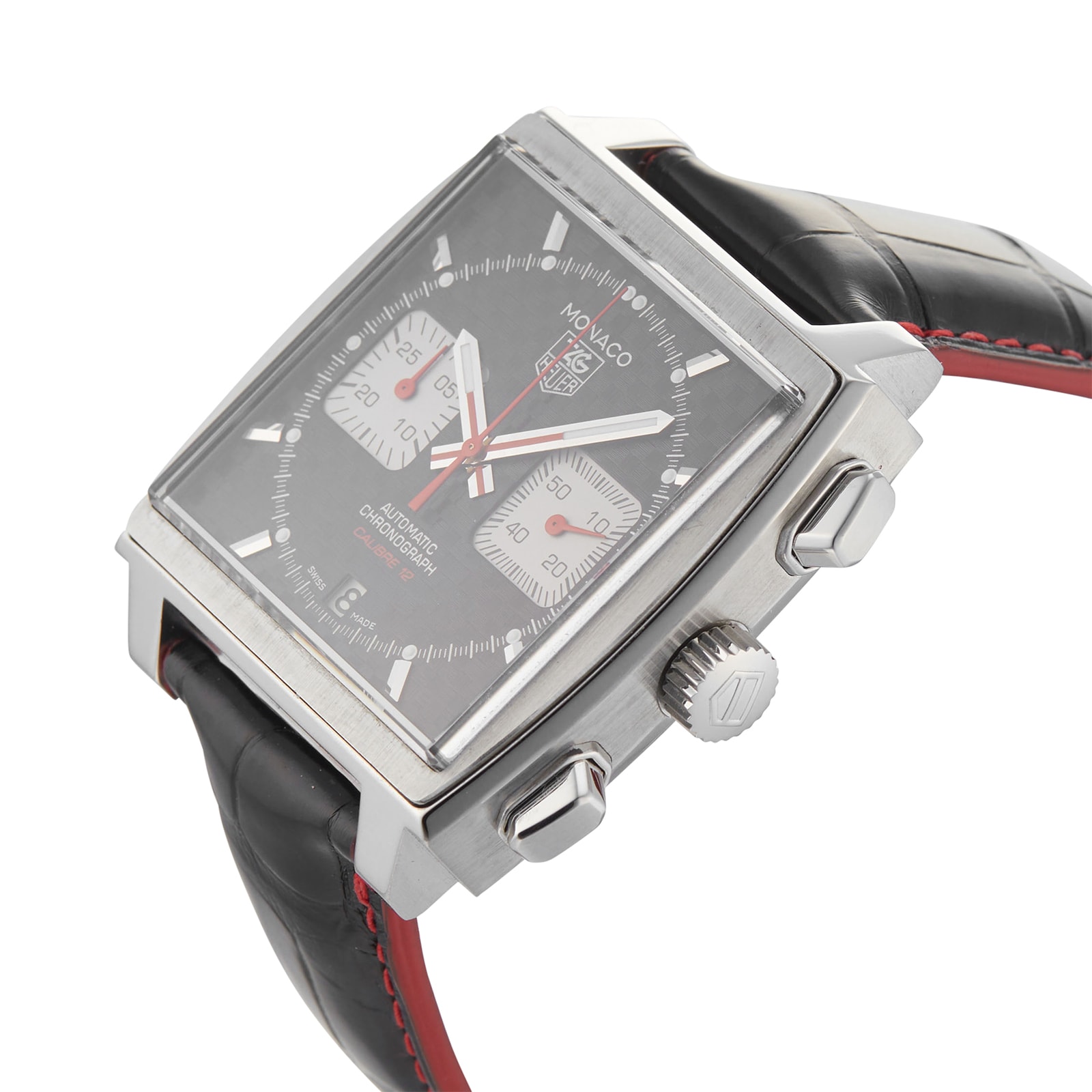 Pre-Owned TAG Heuer Monaco Mens Watch CAW2119.FC6289 Pre-Owned TAG Heuer Monaco Mens Watch CAW2119.FC6289