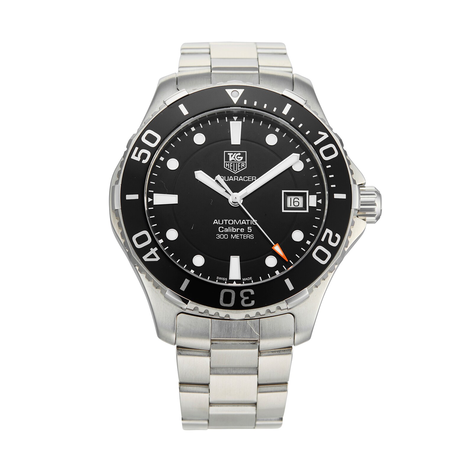 Pre-Owned TAG Heuer Aquaracer Mens Watch WAN2110.BA0822 Pre-Owned TAG Heuer Aquaracer Mens Watch WAN2110.BA0822