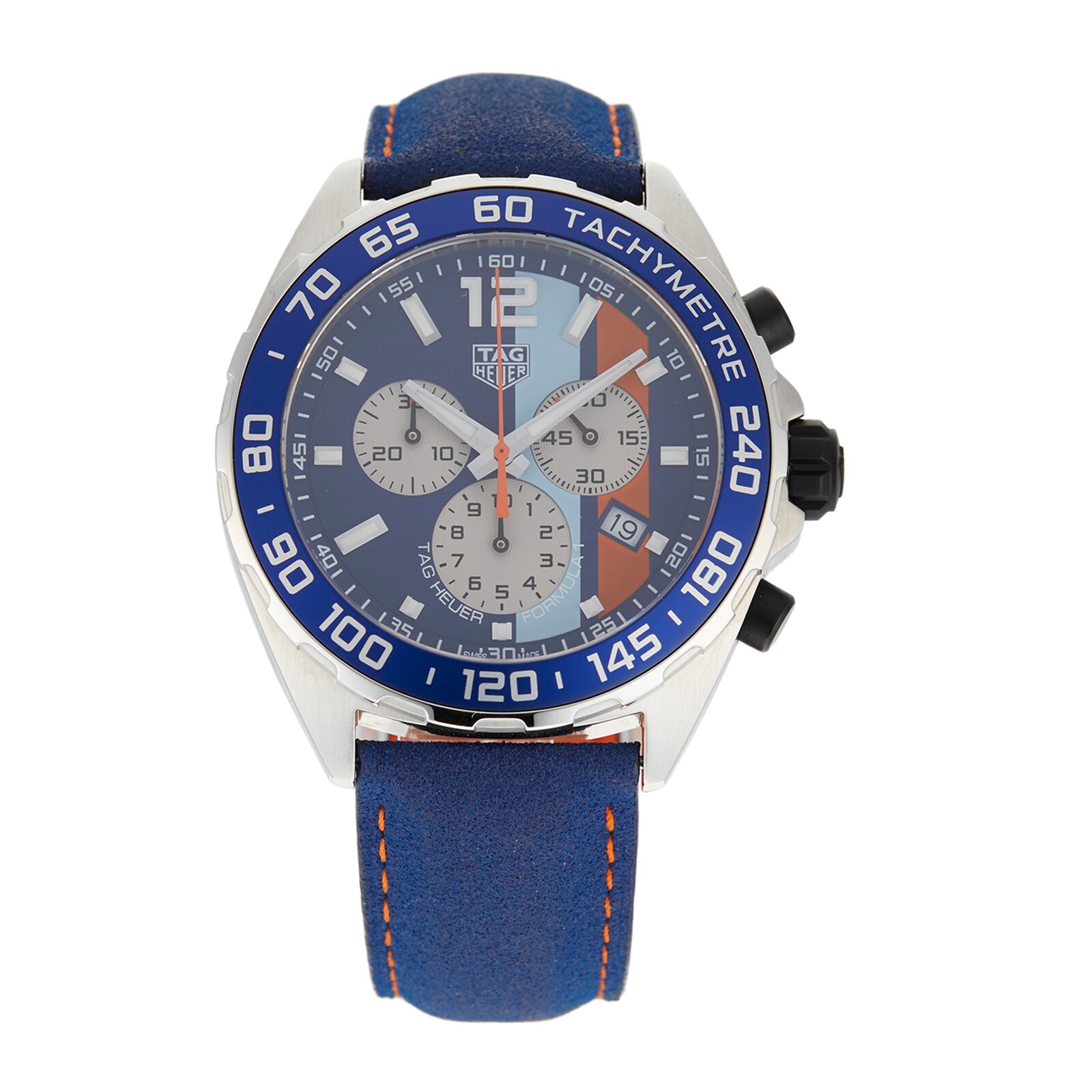 Pre-Owned TAG Heuer Formula 1 'Gulf' Special Edition Mens Watch CAZ101N.FC8243