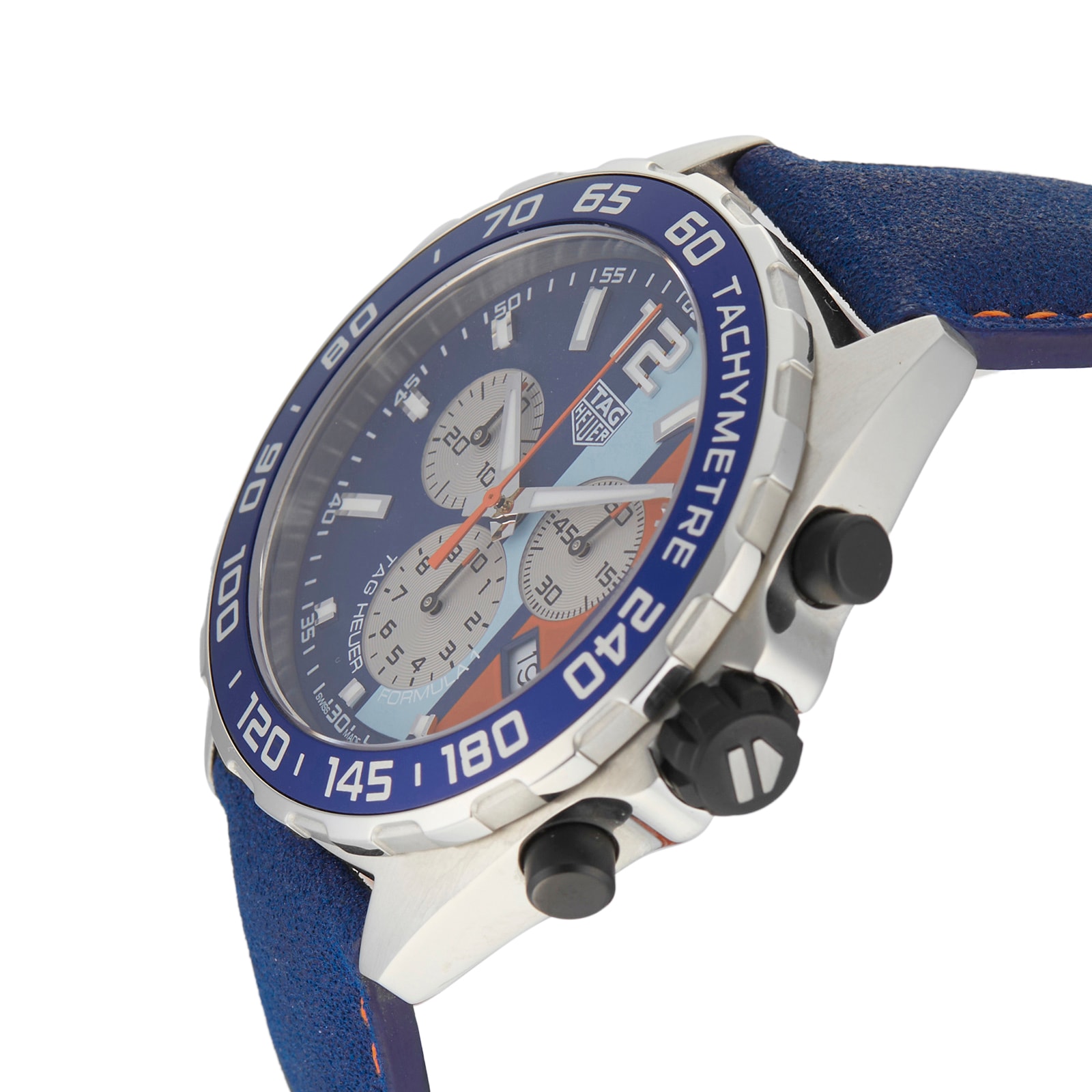 Pre-Owned TAG Heuer Formula 1 'Gulf' Special Edition Mens Watch CAZ101N.FC8243