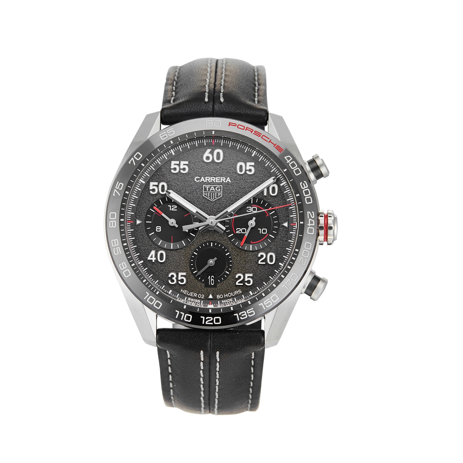 Pre-Owned TAG Heuer Carrera Calibre Heuer 02 Porsche Special Edition Mens Watch CBN2A1F.FC6492
