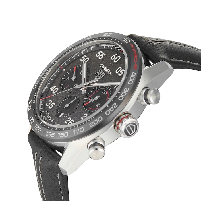 Pre-Owned TAG Heuer Carrera Calibre Heuer 02 Porsche Special Edition Mens Watch CBN2A1F.FC6492