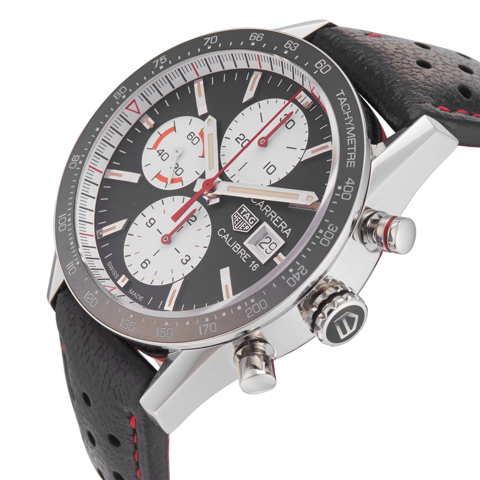 Pre-Owned TAG Heuer Pre-Owned TAG Heuer Carrera Mens Watch CV201AP.FC6429 Pre-Owned TAG Heuer Pre-Owned TAG Heuer Carrera Mens Watch CV201AP.FC6429