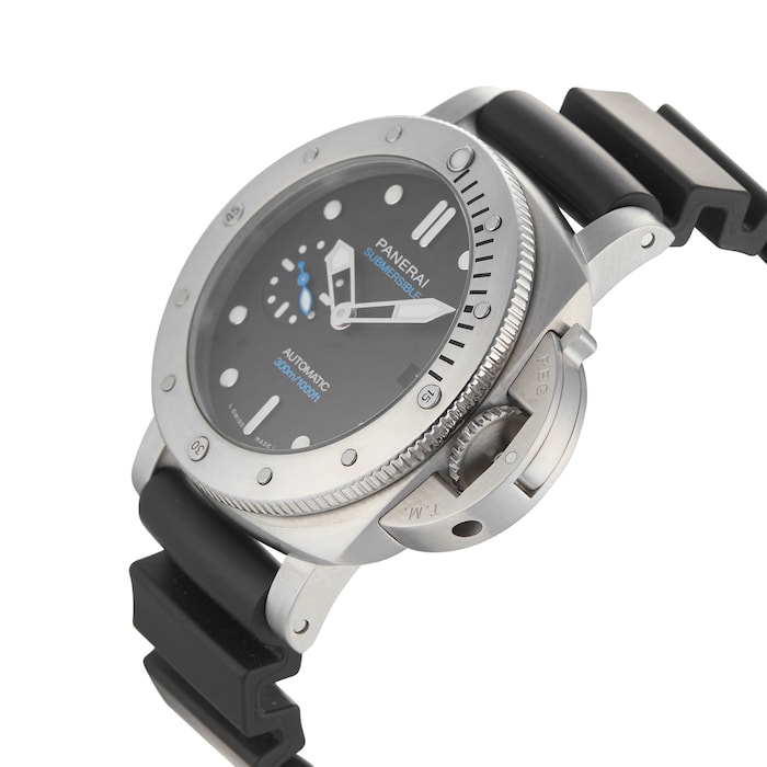 Pre-Owned Panerai Panerai Submersible Mens Watch PAM00973