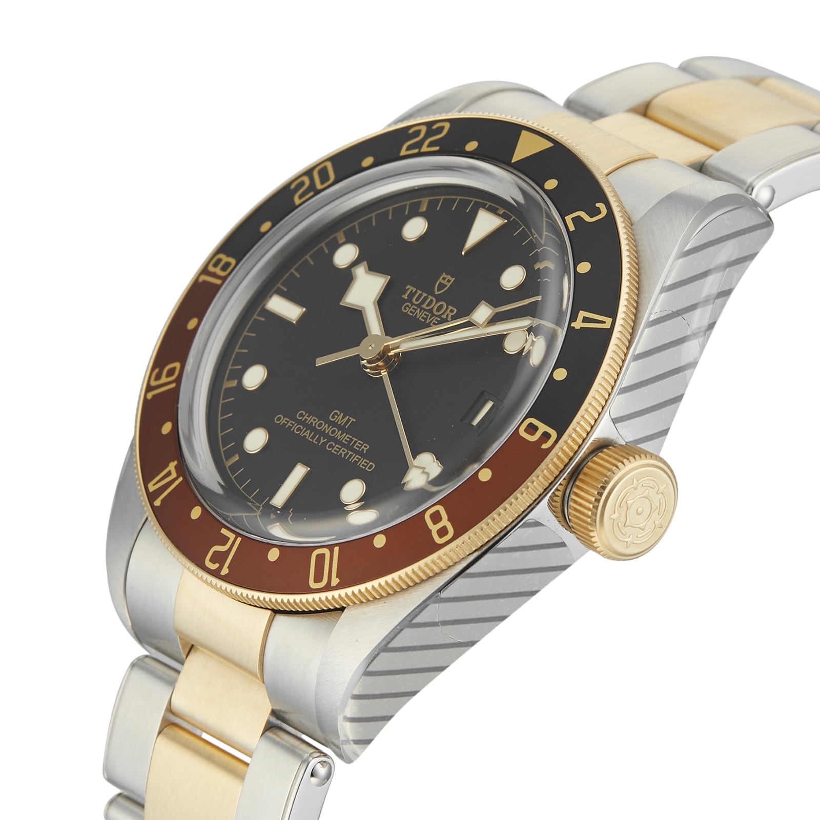 Pre-Owned Tudor Black Bay GMT S&G Mens Watch M79833MN-0001
