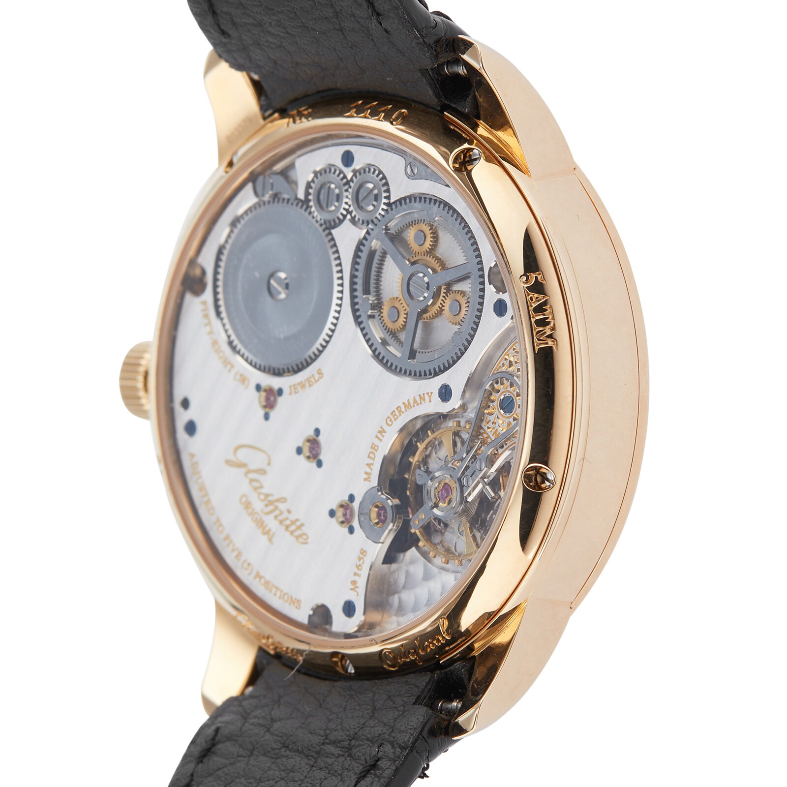 Pre-Owned Glasshutte Original Glasshutte Senator Chronometer Mens Watch 15801010104 Pre-Owned Glasshutte Original Glasshutte Senator Chronometer Mens Watch 15801010104
