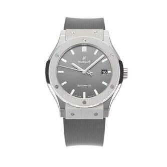 Pre-Owned Hublot Pre-Owned Hublot Classic Fusion Titanium Mens Watch 511.NX.7071.RX