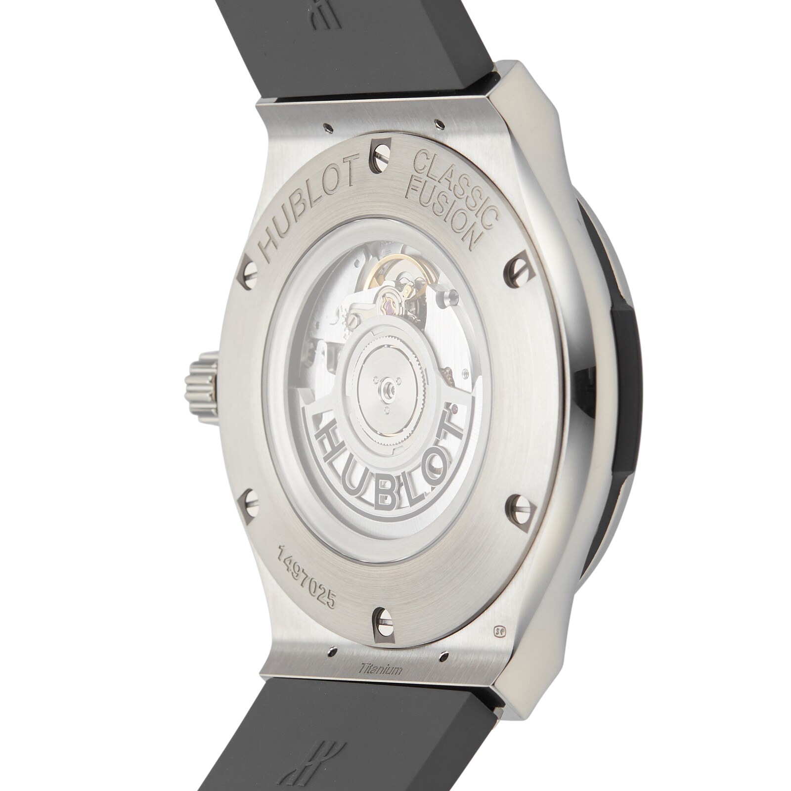 Pre-Owned Hublot Pre-Owned Hublot Classic Fusion Titanium Mens Watch 511.NX.7071.RX