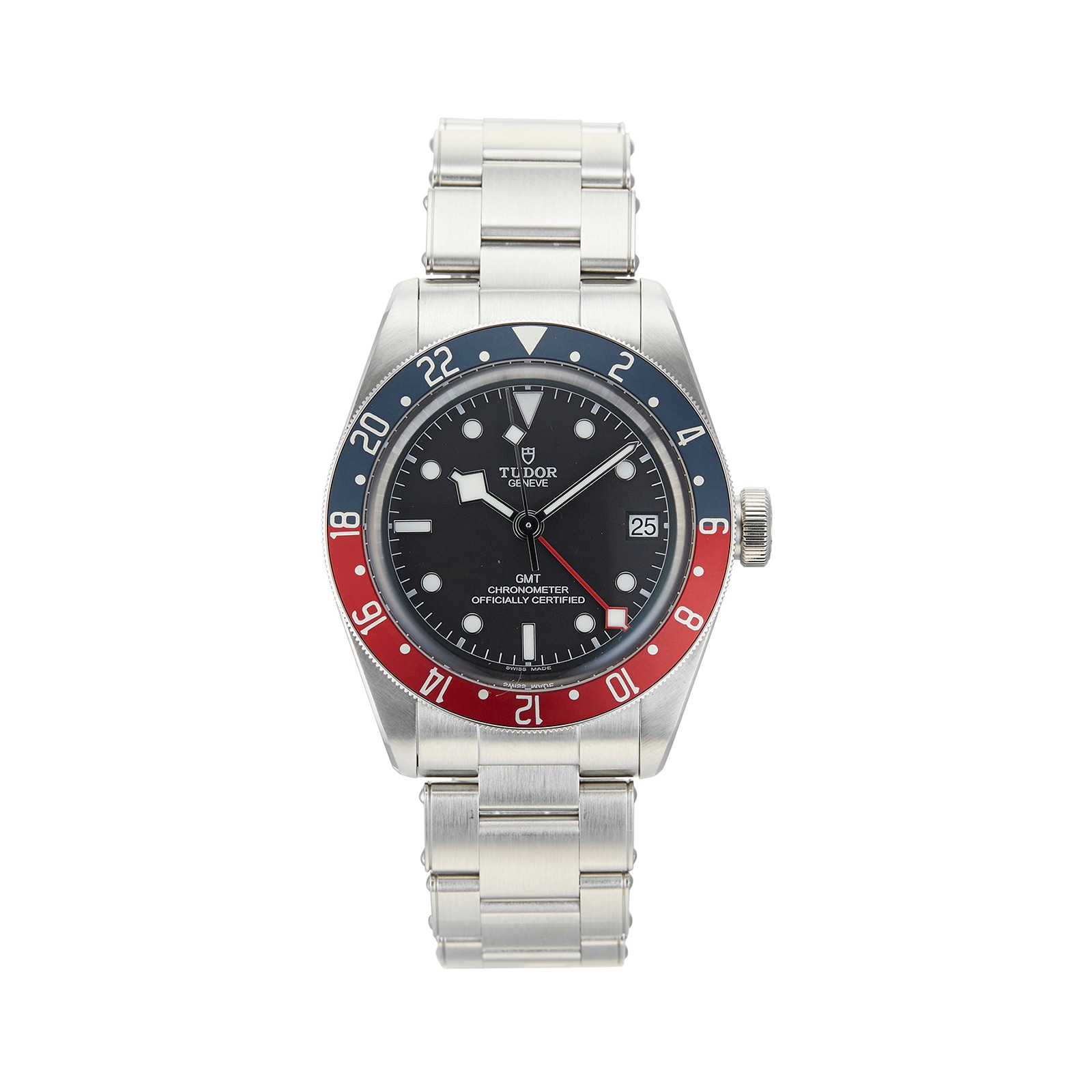 Pre-Owned Tudor Black Bay GMT Mens Watch M79830RB-0001