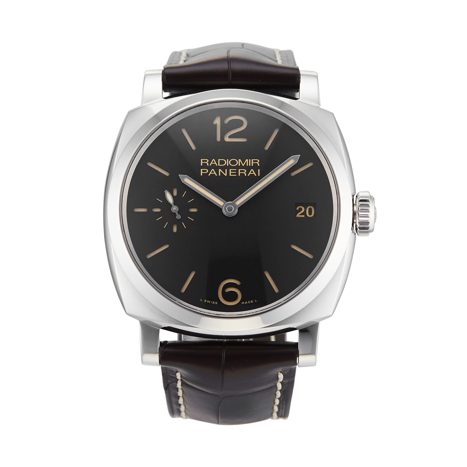 Pre-Owned Panerai Pre-Owned Panerai Radiomir 1940 3 Days Mens Watch PAM00514 Pre-Owned Panerai Pre-Owned Panerai Radiomir 1940 3 Days Mens Watch PAM00514