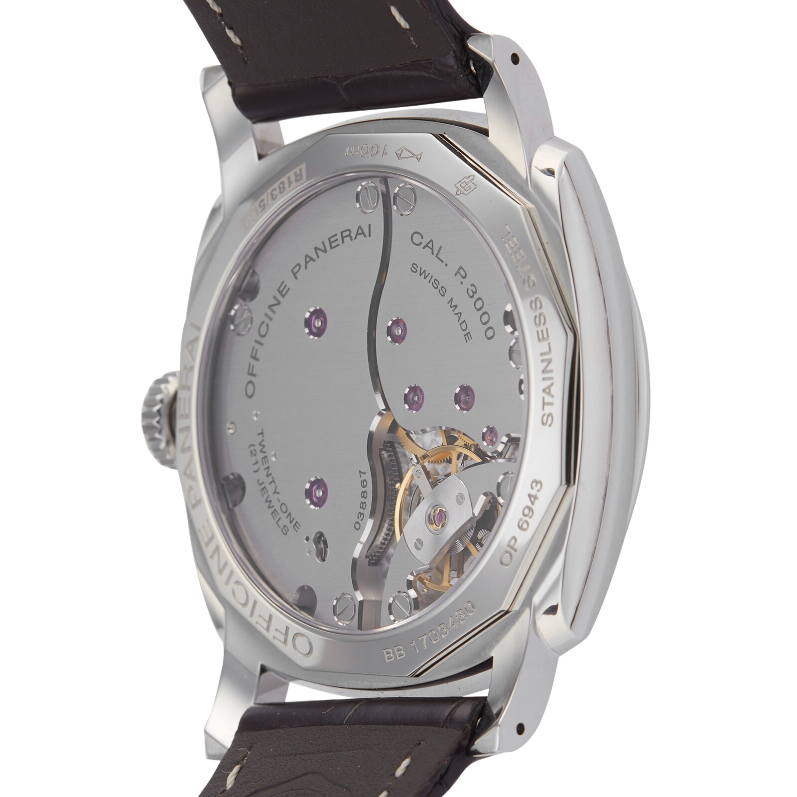 Pre-Owned Panerai Pre-Owned Panerai Radiomir 1940 3 Days Mens Watch PAM00514