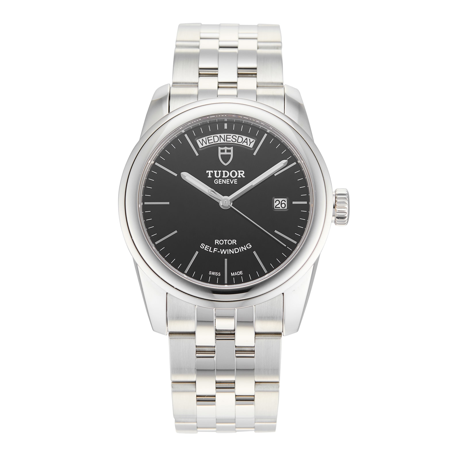 Pre-Owned Tudor Glamour Day-Date Mens Watch M56000-0007