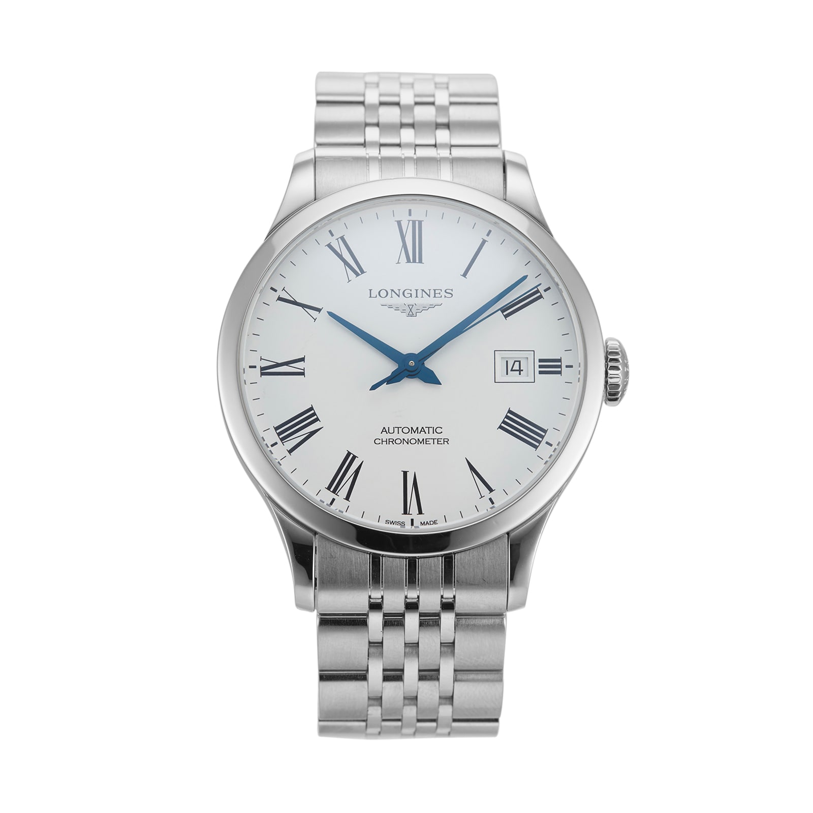 Pre-Owned Longines Record Mens Watch L28204116