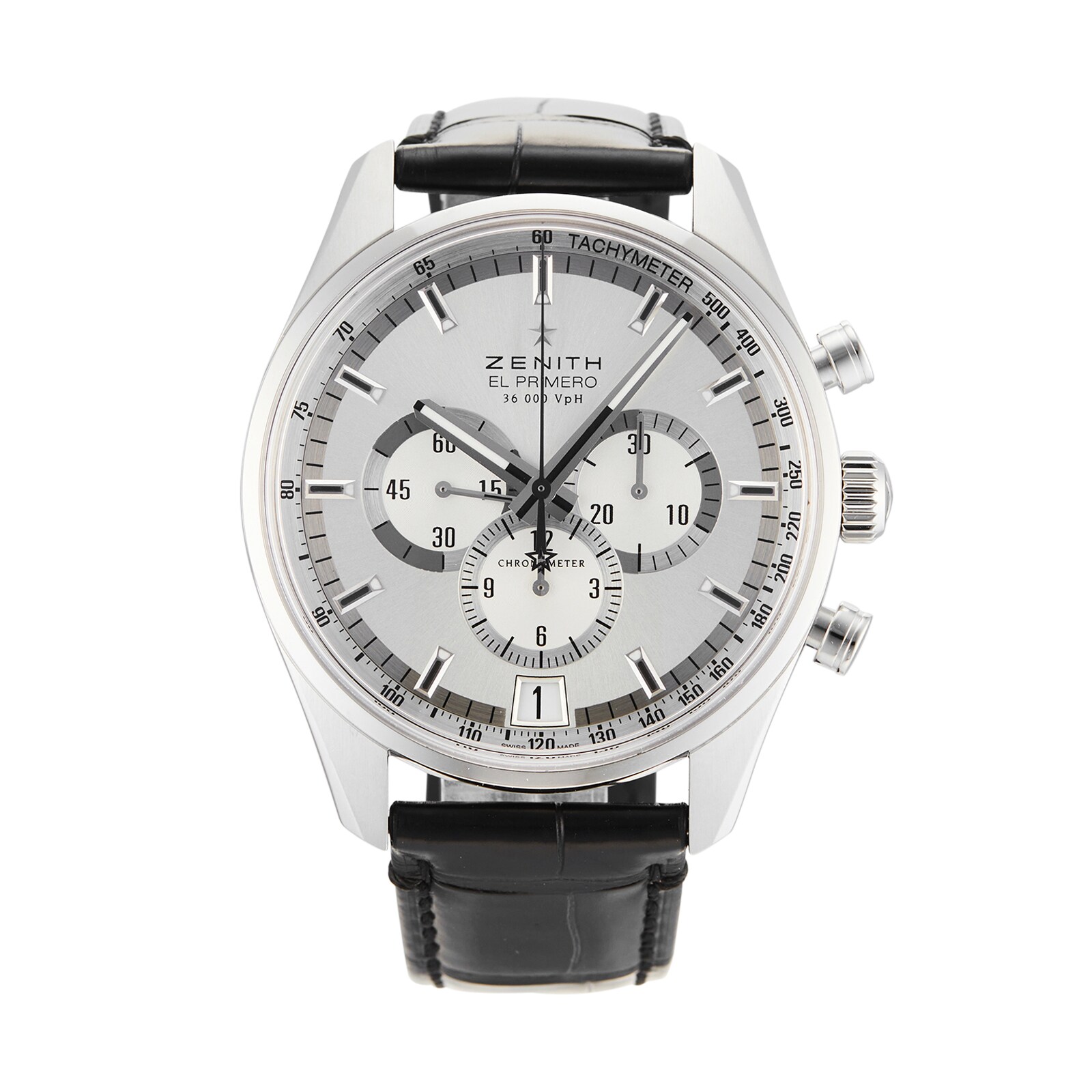 Pre-Owned Zenith Pre-Owned Zenith El Primero Mens Watch 03.2040.400/01.C496 Pre-Owned Zenith Pre-Owned Zenith El Primero Mens Watch 03.2040.400/01.C496