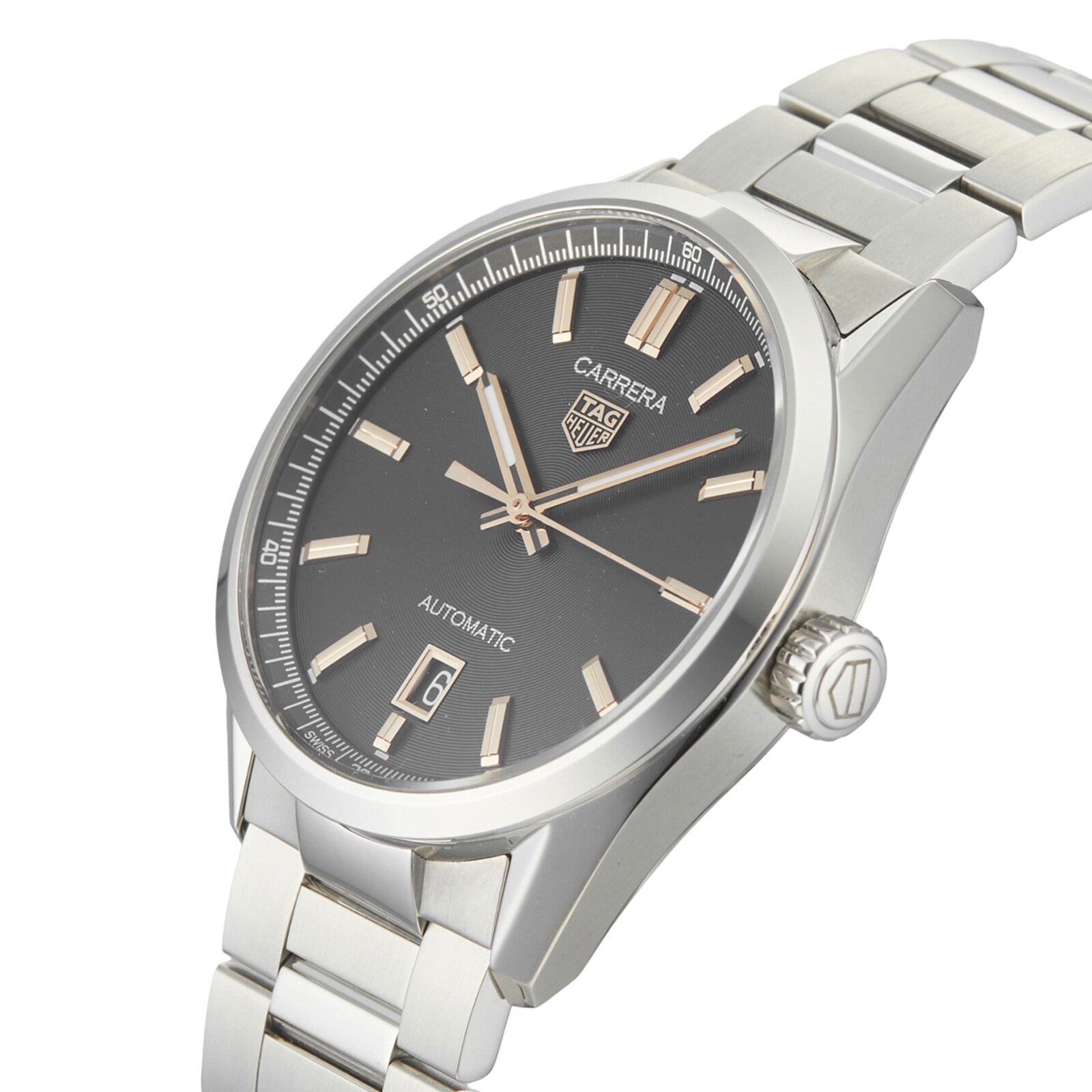Pre-Owned TAG Heuer Pre-Owned TAG Heuer Carrera Date Mens Watch WBN2113.BA0639 Pre-Owned TAG Heuer Pre-Owned TAG Heuer Carrera Date Mens Watch WBN2113.BA0639