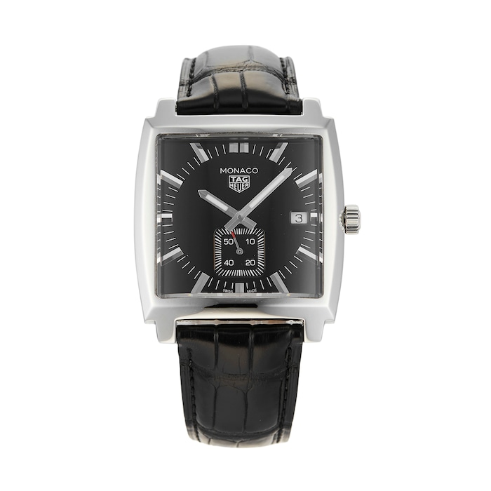 Pre-Owned TAG Heuer Pre-Owned TAG Heuer Monaco Mens Watch WAW131A.FC6177