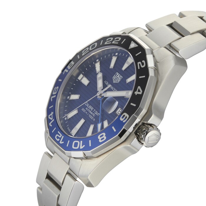 Pre-Owned TAG Heuer Aquaracer GMT Mens Watch WAY201T.BA0927