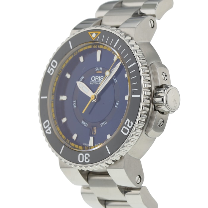 Pre-Owned Oris Pre-Owned Oris Aquis 'Great Barrier Reef' Limited Edition II Mens Watch 01 735 7673 4185