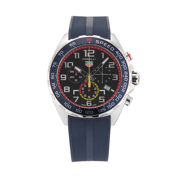 Pre-Owned TAG Heuer Formula 1 Chronograph X Red Bull Racing Edition Mens Watch CAZ101AL.FT8052