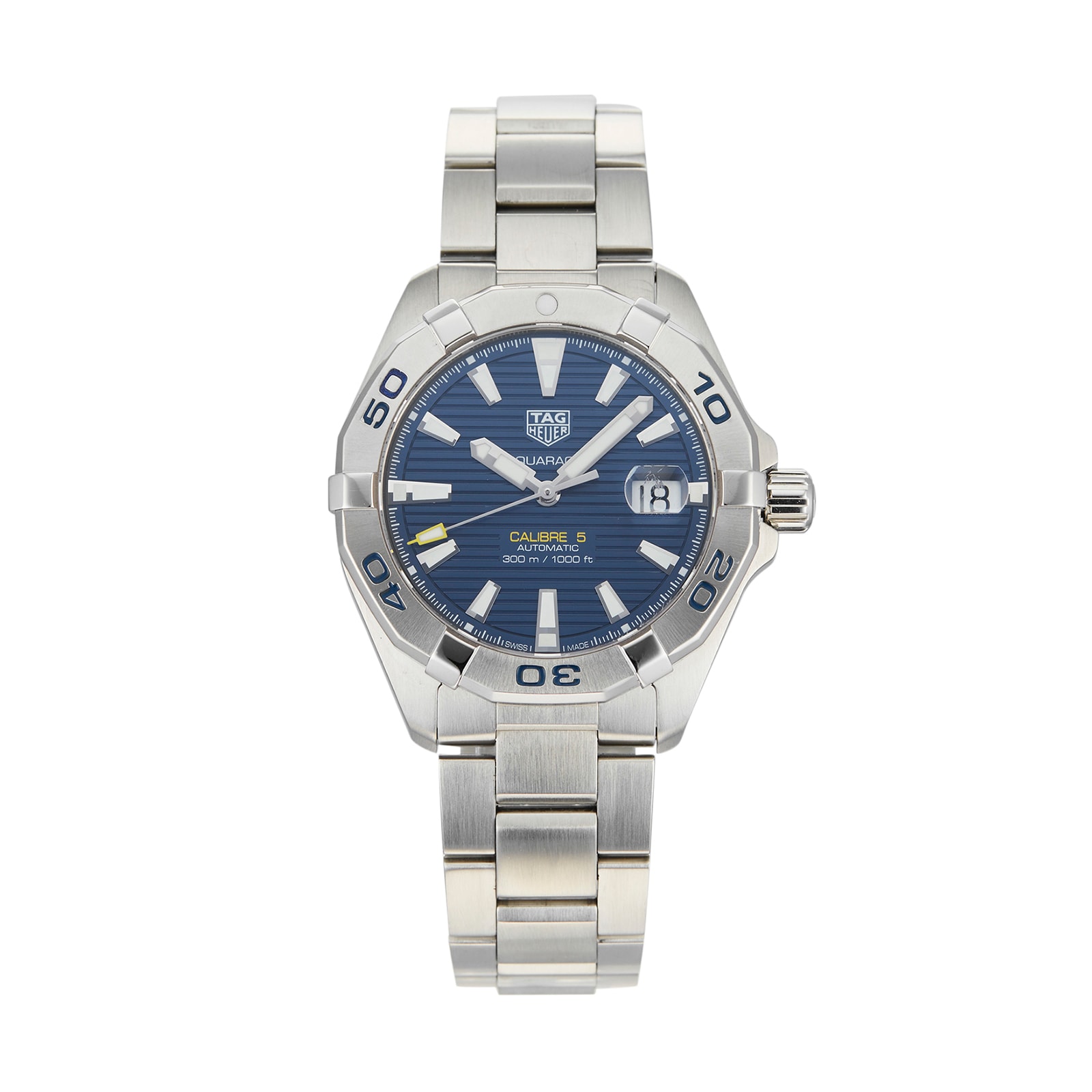 Pre Owned TAG Heuer Aquaracer Mens Watch WBD2112.BA0928 05170000711 Watches Of Switzerland UK