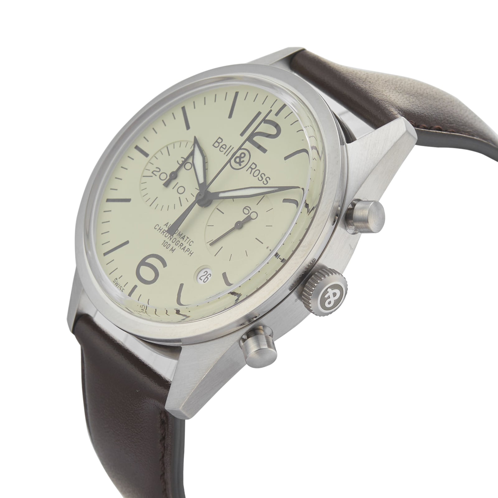 Pre-Owned Bell & Ross Vintage BR-126-94-SS