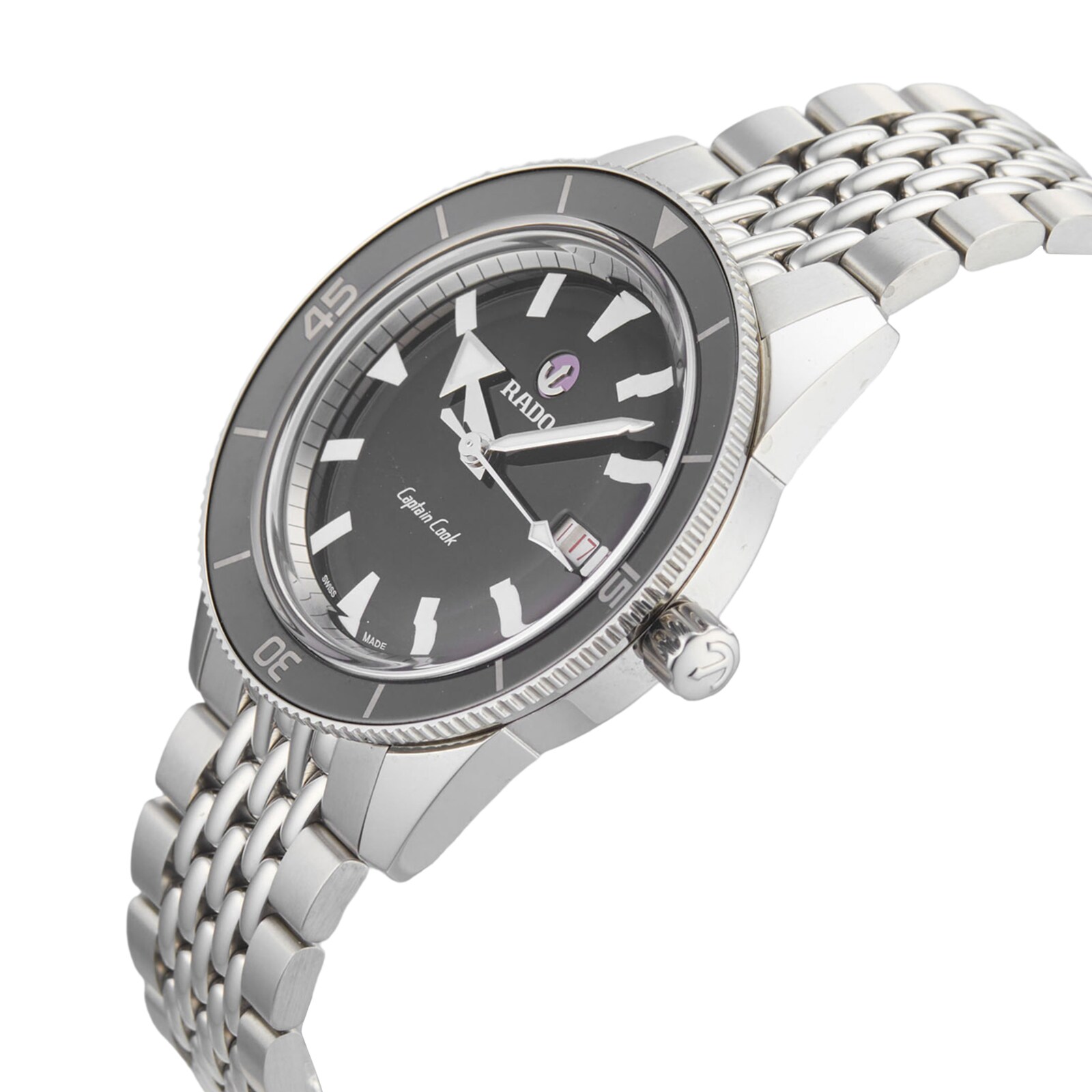 Pre-Owned Rado Pre-Owned Rado Captain Cook Mens Watch 01.763.0505.3.015 Pre-Owned Rado Pre-Owned Rado Captain Cook Mens Watch 01.763.0505.3.015