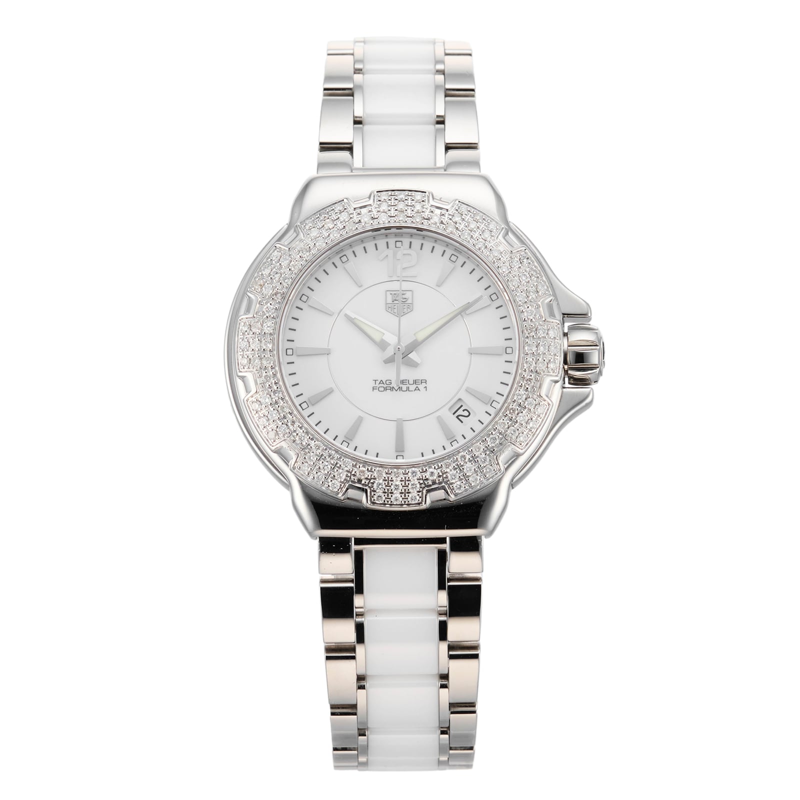 Pre-Owned TAG Heuer Link Ladies Watch WAH1215.BA0861 Pre-Owned TAG Heuer Link Ladies Watch WAH1215.BA0861