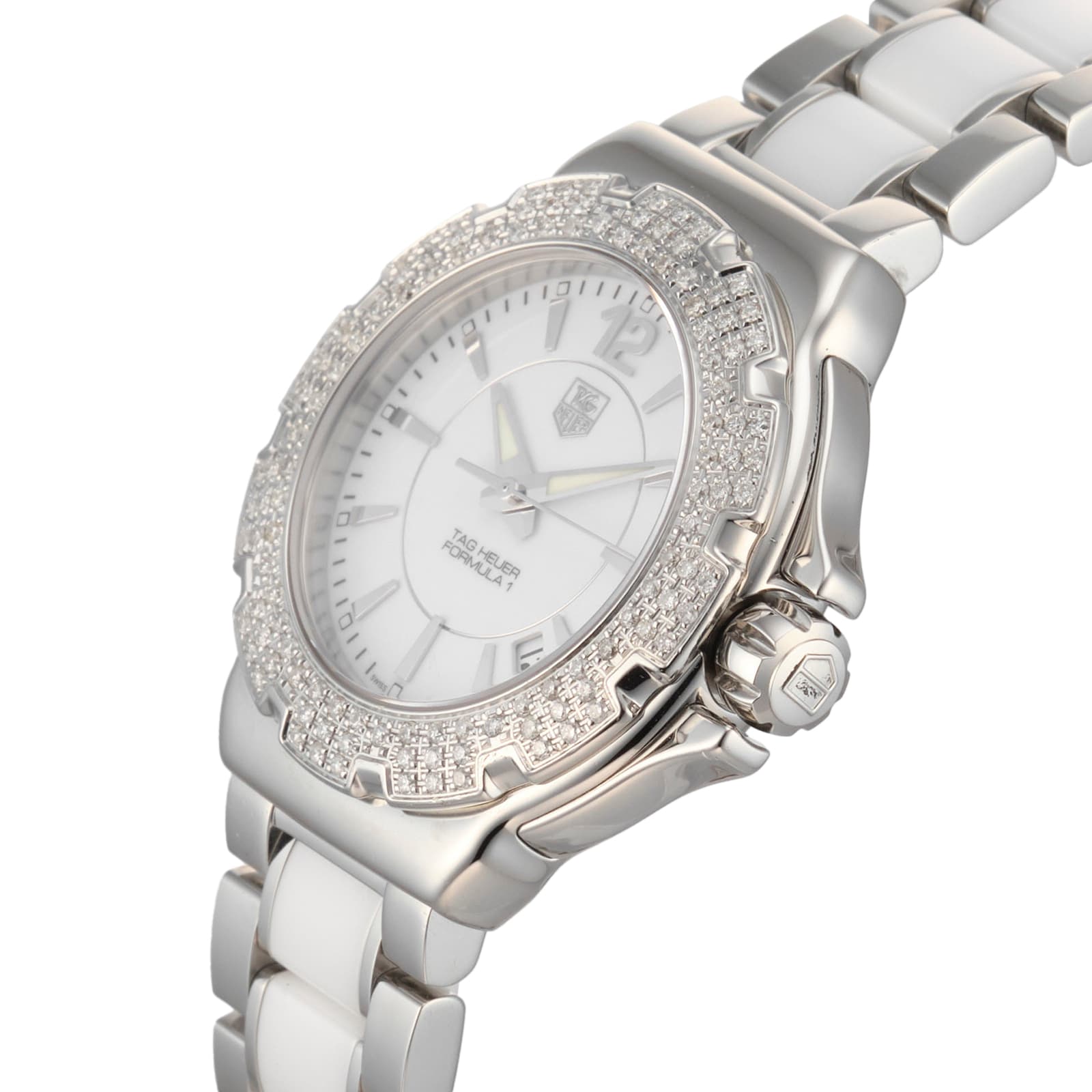 Pre-Owned TAG Heuer Link Ladies Watch WAH1215.BA0861 Pre-Owned TAG Heuer Link Ladies Watch WAH1215.BA0861