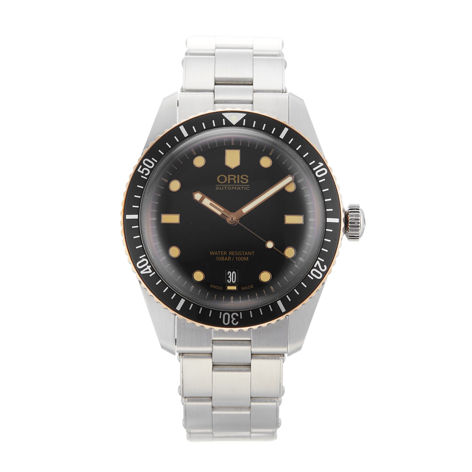 Pre-Owned Oris Divers Sixty-Five 01 733 7707 4354-07 8 20 18 Pre-Owned Oris Divers Sixty-Five 01 733 7707 4354-07 8 20 18