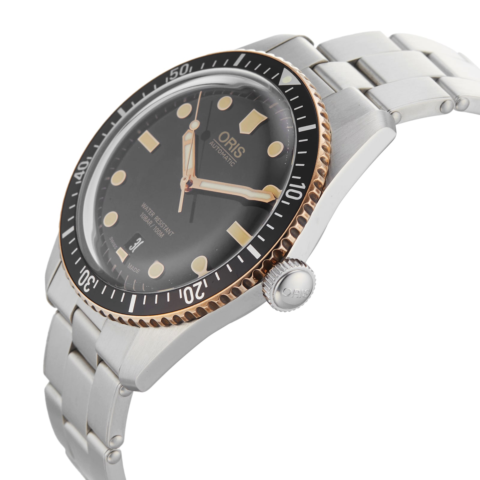 Pre-Owned Oris Divers Sixty-Five 01 733 7707 4354-07 8 20 18 Pre-Owned Oris Divers Sixty-Five 01 733 7707 4354-07 8 20 18