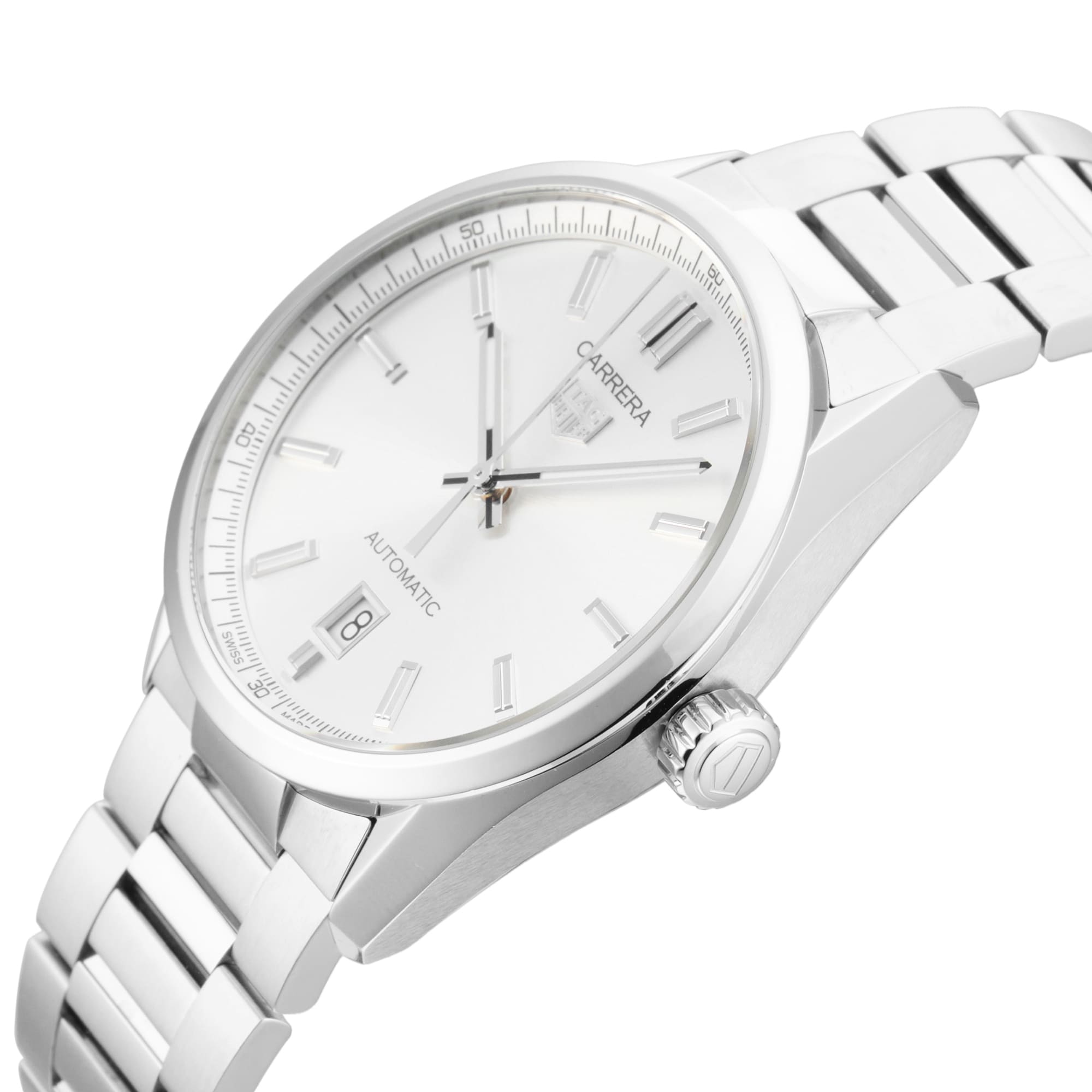Pre-Owned TAG Heuer Carrera Date 39mm Stainless Steel