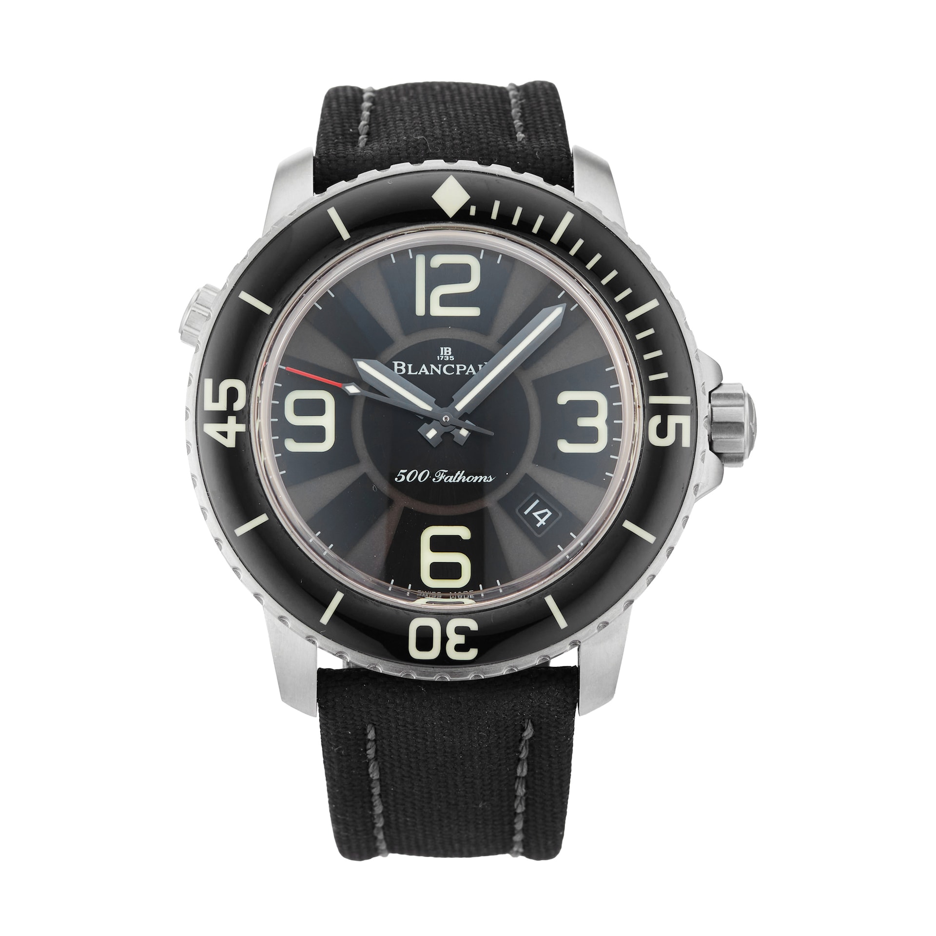 Pre-Owned Blancpain Fifty Fathoms Limited Edition 48mm Titanium Pre-Owned Blancpain Fifty Fathoms Limited Edition 48mm Titanium