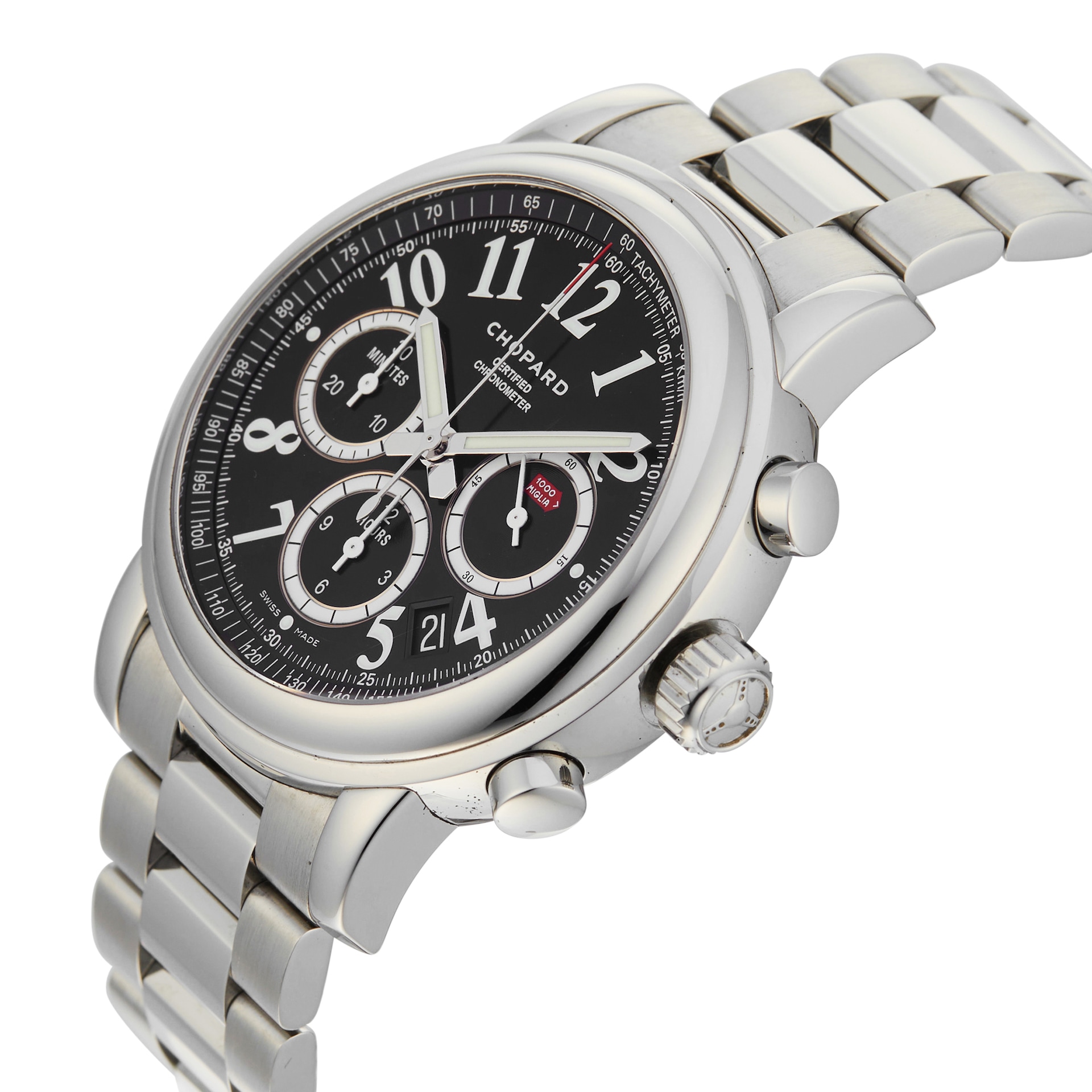 Pre-Owned Chopard Chopard Classic Racing Mille Miglia Chronograph 42mm Stainless Steel