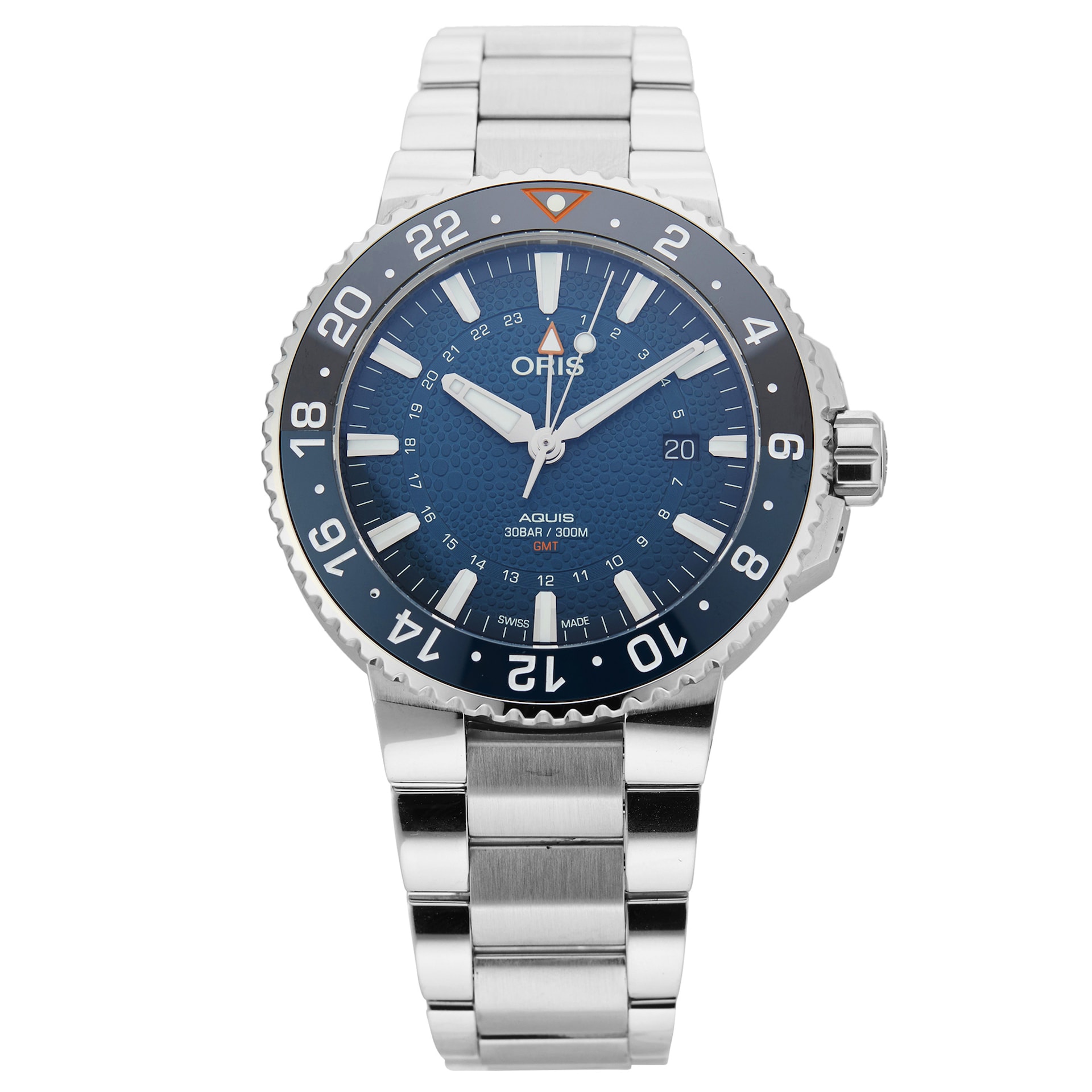 Pre-Owned Oris Whale Shark Limited Edition 43.50MM, Stainless Steel  01 798 7754 4175-Set
