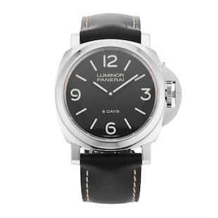 Pre-Owned Panerai Luminor Base 8 Days 44mm Stainless Steel