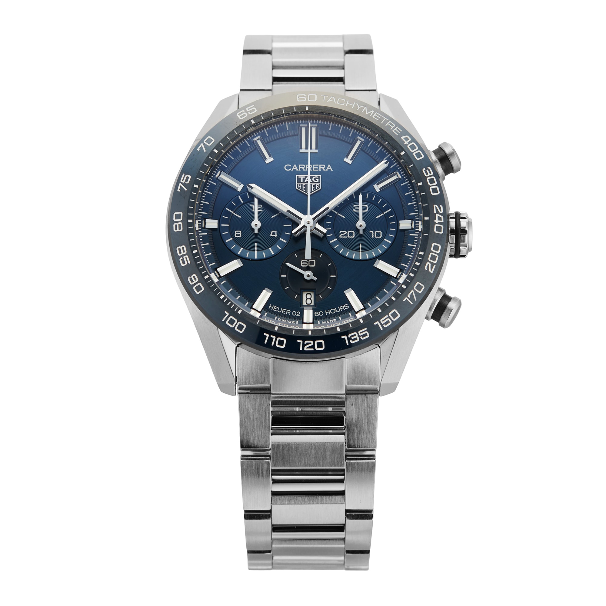 Carrera 44mm Stainless Steel and Ceramic CBN2A1A.BA0643