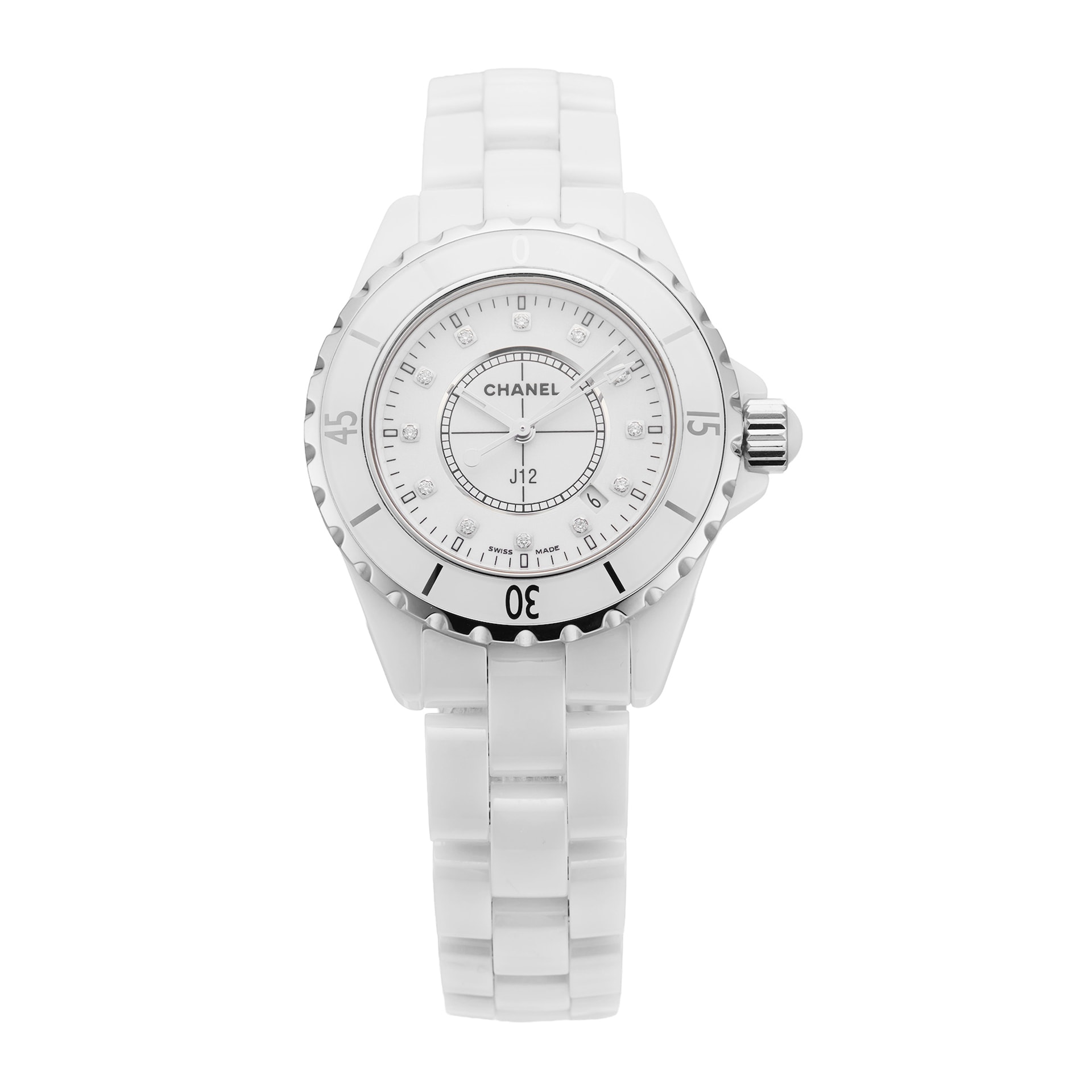 Pre-Owned Chanel J12 33mm Ceramic