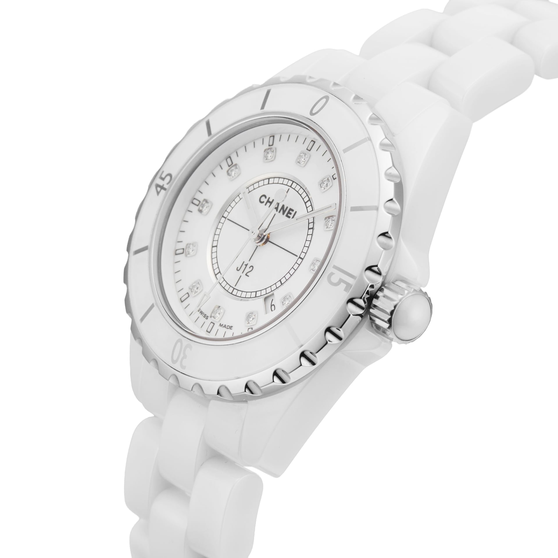 Pre-Owned Chanel J12 33mm Ceramic