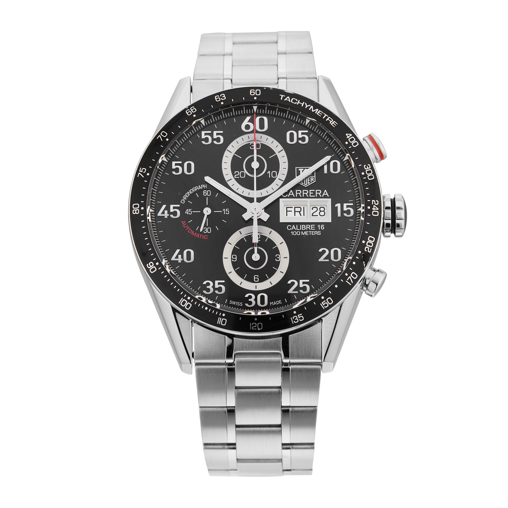 Pre-Owned TAG Heuer Carrera 43mm Stainless Steel Pre-Owned TAG Heuer Carrera 43mm Stainless Steel