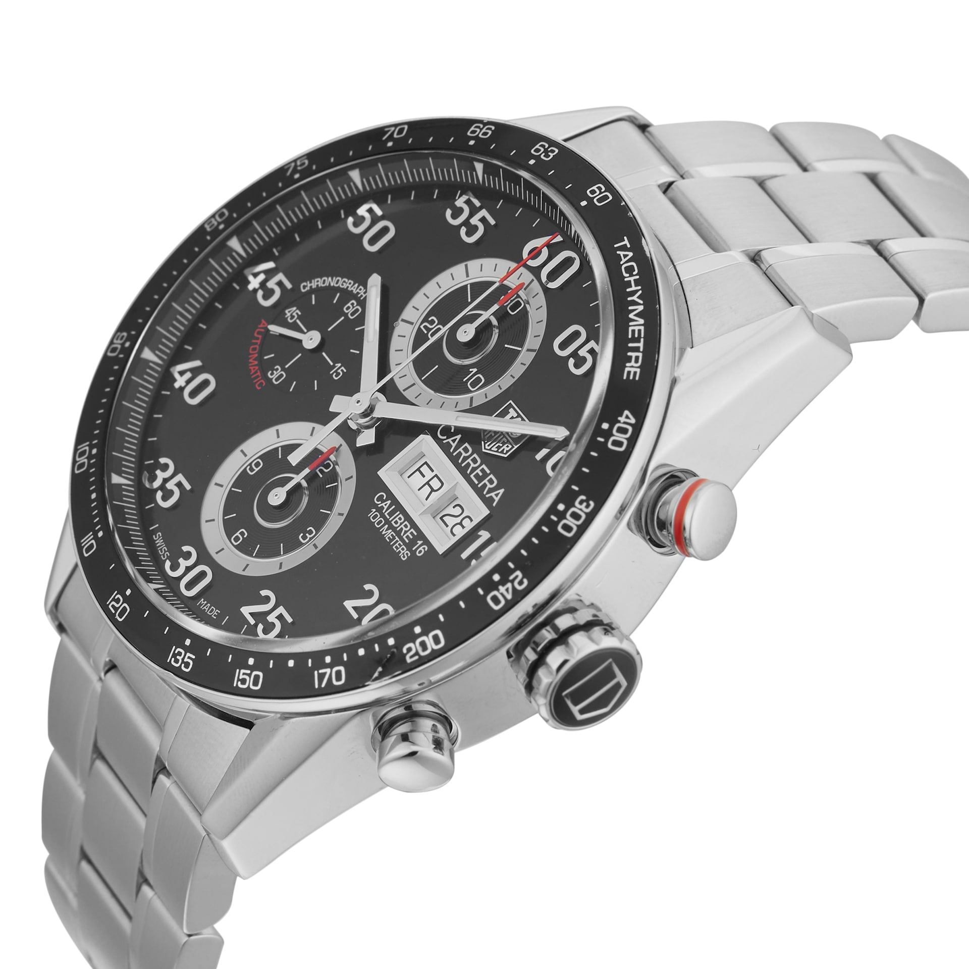 Pre-Owned TAG Heuer Carrera 43mm Stainless Steel Pre-Owned TAG Heuer Carrera 43mm Stainless Steel