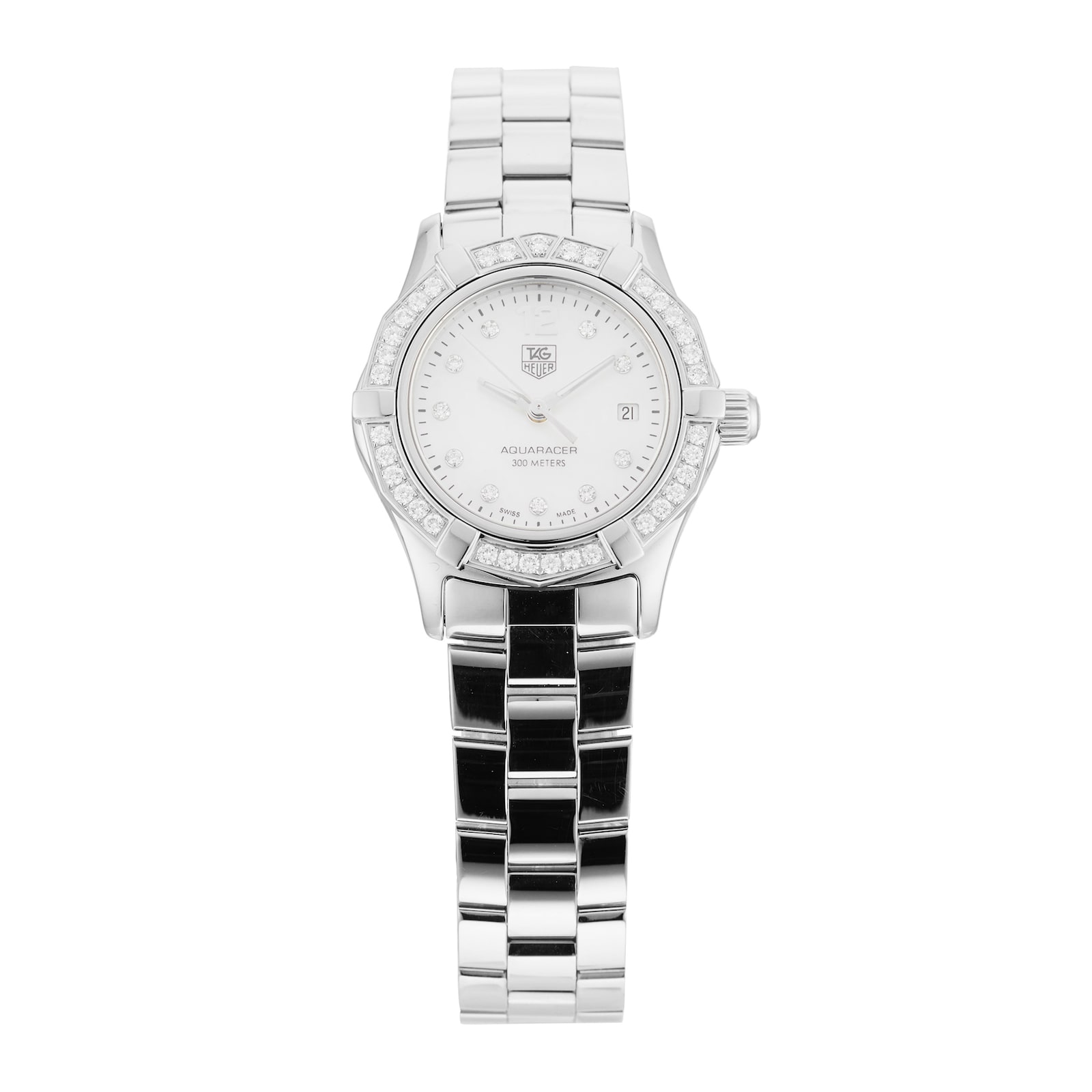 Pre-Owned TAG Heuer Aquaracer 27MM Stainless Steel  WAF1416.BA0813