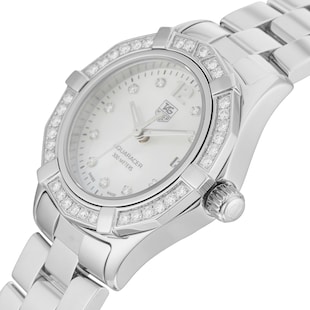 Pre-Owned TAG Heuer Aquaracer 27MM Stainless Steel  WAF1416.BA0813